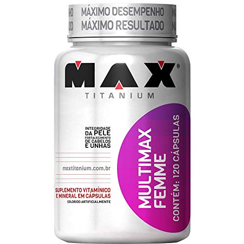 Multimax Femme - 120 Capsulas - Max Titanium