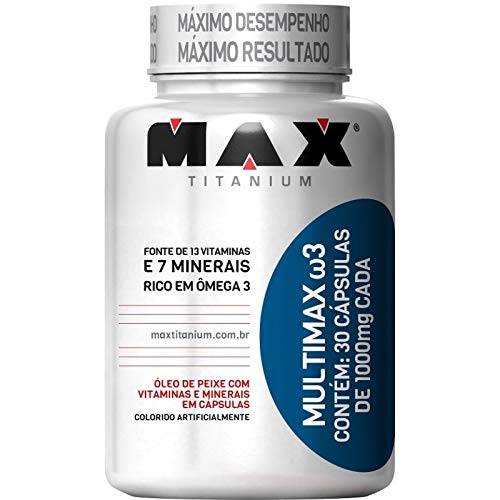 Multimax Ômega 3 (30 Caps) - Max Titanium