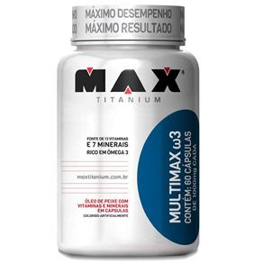 Multimax W3 com 60 Cápsulas - Max Titanium