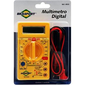 Multímetro Digital com Alarme Sonoro Brasfort 8522