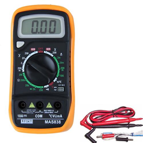 Multímetro Digital com Sensor de Temperatura 680288 Lee Tools