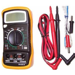 Multímetro Digital com Sensor de Temperatura MAS 838 Lee Tools