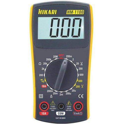 Multímetro Digital Hikari HM-1100