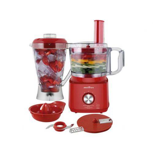 Multiprocessador Britânia All In One BMP900V Vermelho