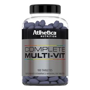 Multivitamínico Complete Multi-Vit - Atlhetica - 100tabs