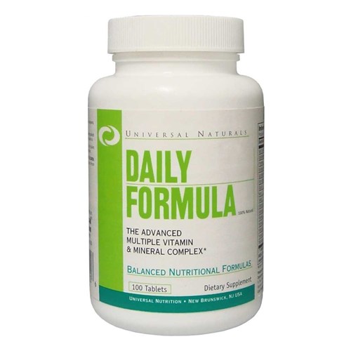 Multivitamínico Daily Formula - Universal Nutrition - 100 Tabs