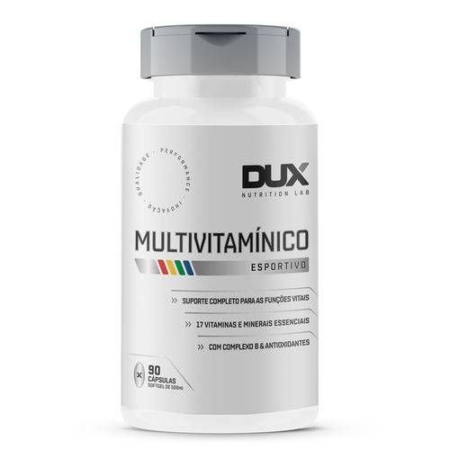 Tudo sobre 'Multivitamínico - Pote 90 Cápsulas - Dux Nutrition'