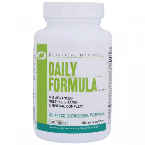 Multivitamínico Universal Daily Formula - 100 Tabletes