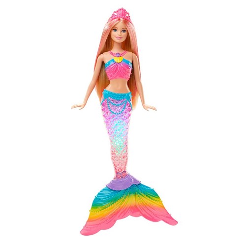Muñeca Barbie Sirena "Luces de Arcoíris"