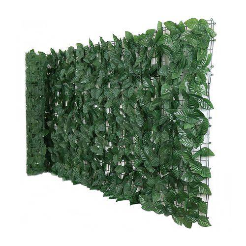 Tudo sobre 'Muro Inglês com Folhas Ficus Artificial - Tamanho 2mts X1mt'