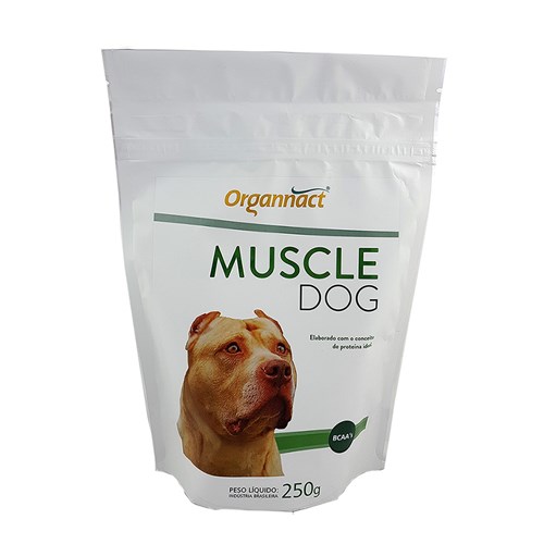 Muscle Dog 250g Organnact Suplemento Cães