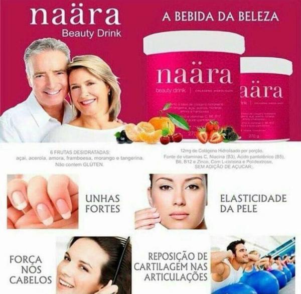 Tudo sobre 'Naara Beauty Drink Colageno Hidrolisado 12g P/ Porção - Jeunesse'