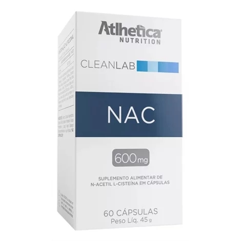 NAC 60 Cápsulas Atlhetica Nutrition
