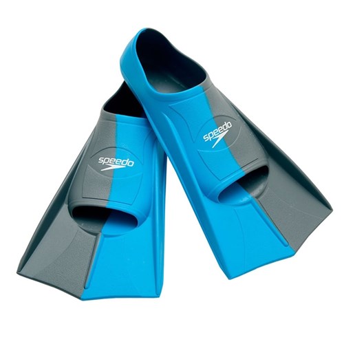 Nadadeira Dual Training Fin Speedo - Azul - 33/34