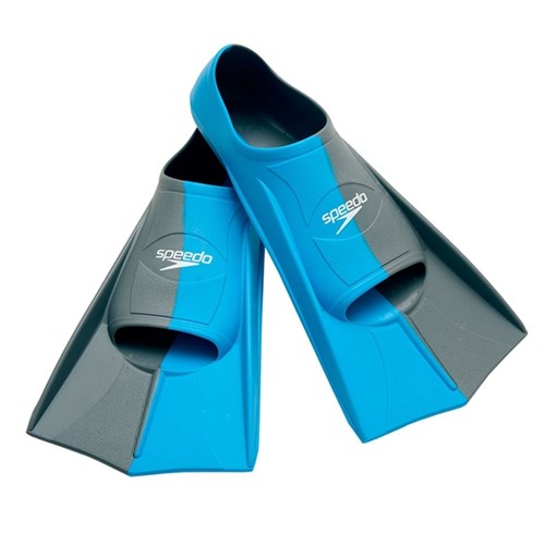 Nadadeira Dual Training Fin Speedo Azul