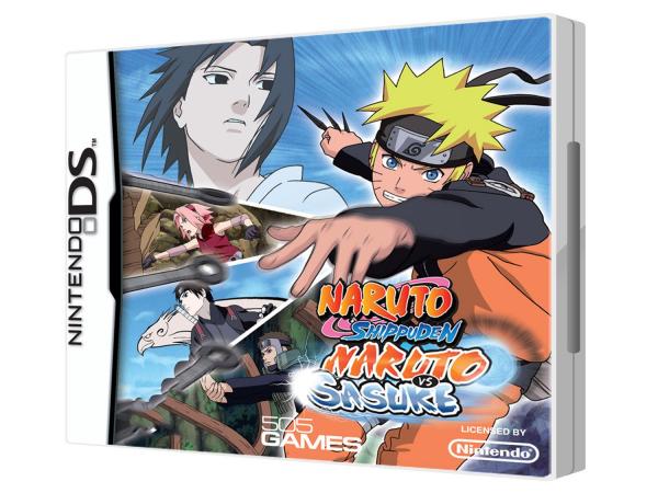Naruto Shippuden: Naruto Vs. Sasuke - para Nintendo DS - Tomy
