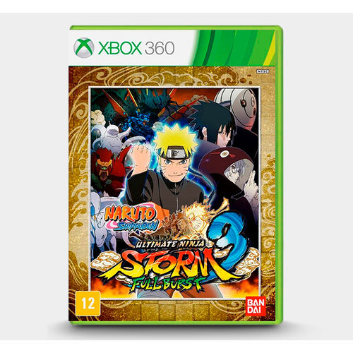 Naruto Shippuden Ultimate Ninja Storm 3 Fullburst - Xbox 360