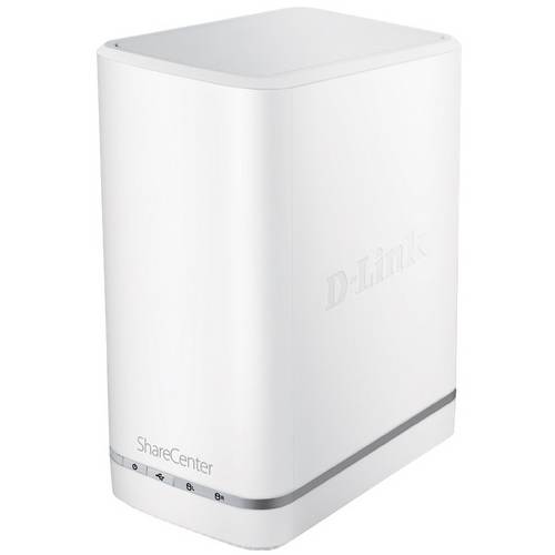Nas - Sata > Ethernet - D-Link Premium Storage Sharecenter Cloud - Branca - Dns-327l