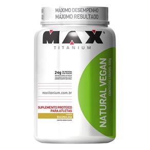 Natural Vegan 500G - Max Titanium - Baunilha