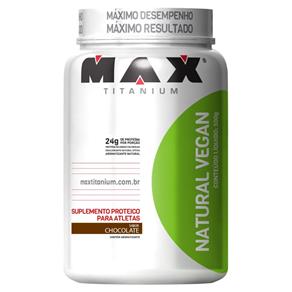 Natural Vegan Chocolate 500G - Max Titanium