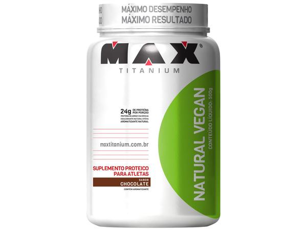 Natural Vegan Chocolate 500g - Max Titanium