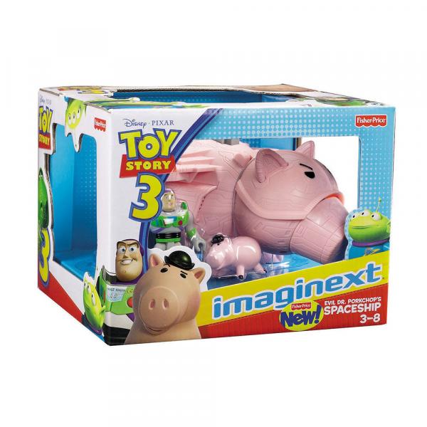 Nave Porco Espacial Imaginext Mattel Toy Story 3