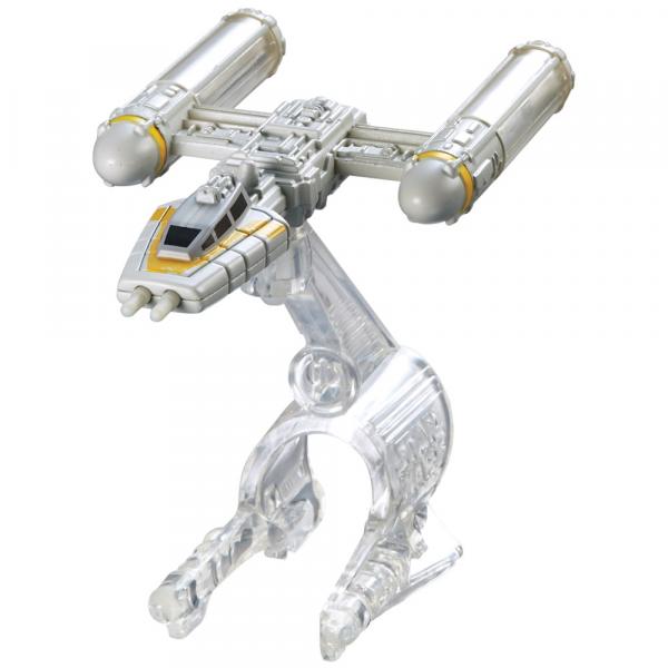 Nave Star Wars - Y-Wing Gold - Hot Wheels - Mattel