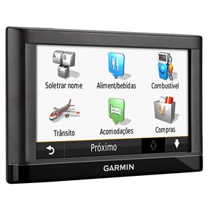 Navegador GPS Garmin Nüvi 52 com Tela Touch Screen 5” e Localização de Radares