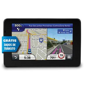 Navegador GPS Garmin Nüvi 3560LT com Tela Touch Screen de 5", Informações de Trânsito, Localização de Radares e Bluetooth