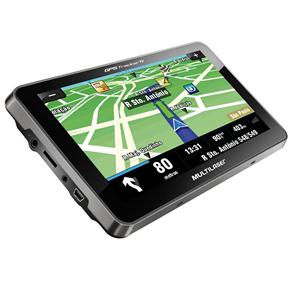Navegador GPS Multilaser Tracker 2 GP015 com Tela Touch Screen de 7", Alerta de Radares e TV Digital - Preto