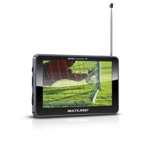 Navegador Gps Multilaser Tracker Iii Tela 5.0 com Tv Digital Radio Fm