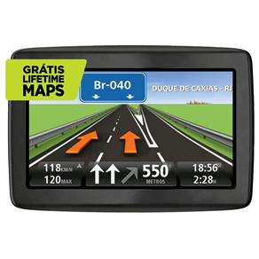 Navegador GPS TomTom VIA 1505 M com Tela LCD Touch Screen de 5" e Orientação por Voz