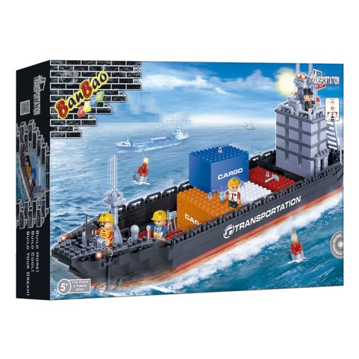 Tudo sobre 'Navio Container 716 Peças - Banbao'