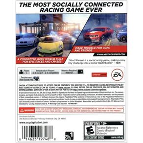 Need For Speed: Most Wanted - PS Vita