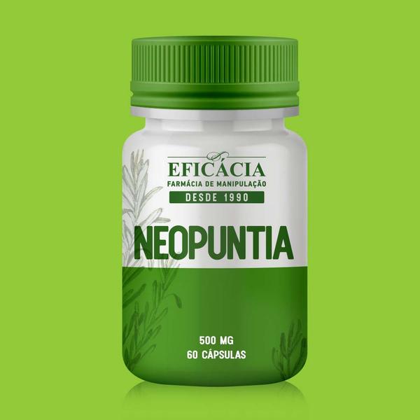 NeOpuntia 500 Mg - 60 Cápsulas - Farmácia Eficácia
