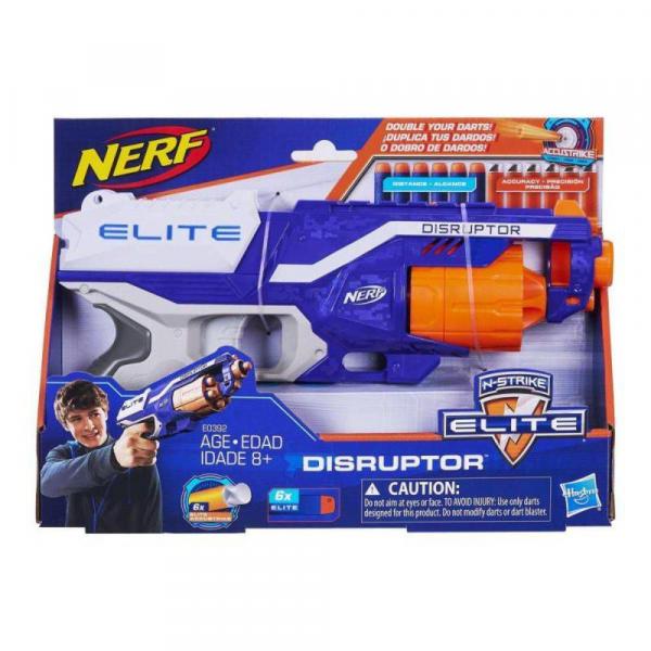 Nerf N-Strike Elite Disruptor - 12 Dardos - Hasbro E0392