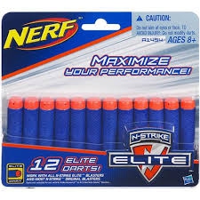Nerf N-strike Elite Refil com 12 Dardos Hasbro A1454