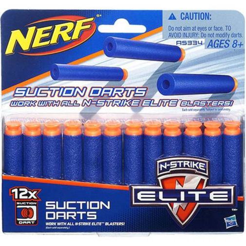 NERF N-Striker - Refil de Sucção com 12 Dardos - Hasbro