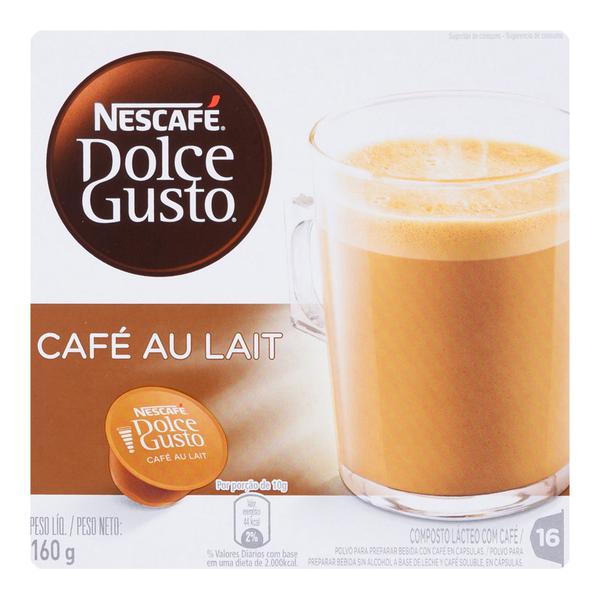 Nescafe Cápsulas Dolce Gusto Café Au Lait 160g - Nescafé
