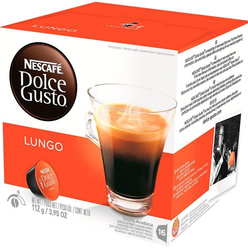 Nescafé Dolce Gusto Caffè Lungo - 16 Cápsulas - Nestlé