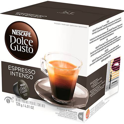 Tudo sobre 'Nescafé Dolce Gusto Espresso Intenso - 16 Cápsulas - Nestlé'