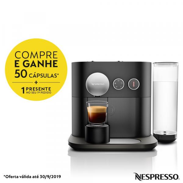 Nespresso Expert 110V, Máquina de Café, Preta C80