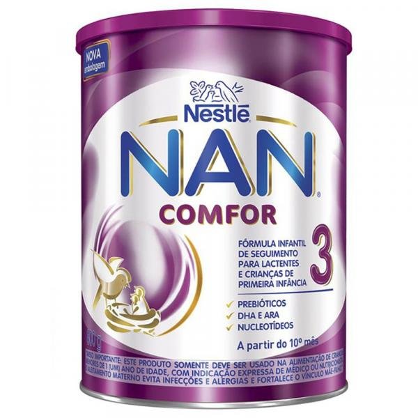 Nestlé Nan Comfor 3 Lata 800g - Nestle