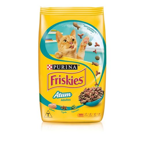 Nestle Purina Friskies Racao Seca para Gatos Adultos Atum 10.1kg