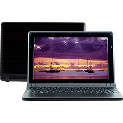 Netbook Philco 10C2-P123LM com Intel Atom Dual Core 2GB 320GB LED 10" Linux Preto