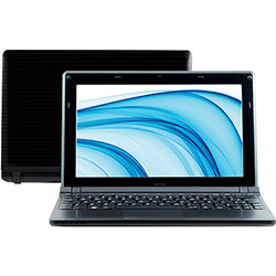 Netbook Philco 10C2-P123LM com Intel Atom Dual Core 2GB 320GB LED 10" Linux Preto