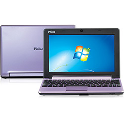 Tudo sobre 'Netbook Philco 10D-L123WS com Intel Atom Dual Core 2GB 320GB LED 10'' Lavanda Windows 7 Starter'