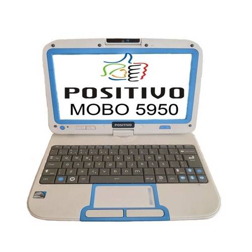 Netbook Positivo Mobo 5950 2gb de Ram, Hd de 500gb Tela de 10.1 Lcd Linux - Branco