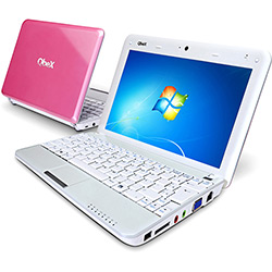 Tudo sobre 'Netbook Qbex C/ Intel® Atom N450 1.6GHz 2GB 320GB Webcam 1.3MP LED 10'' Rosa Windows 7 Starter - Qbex'