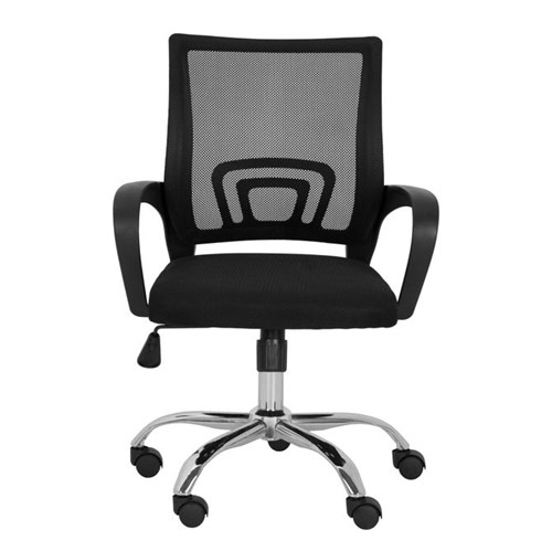 Netting Cadeira Executiva Cromado/preto
